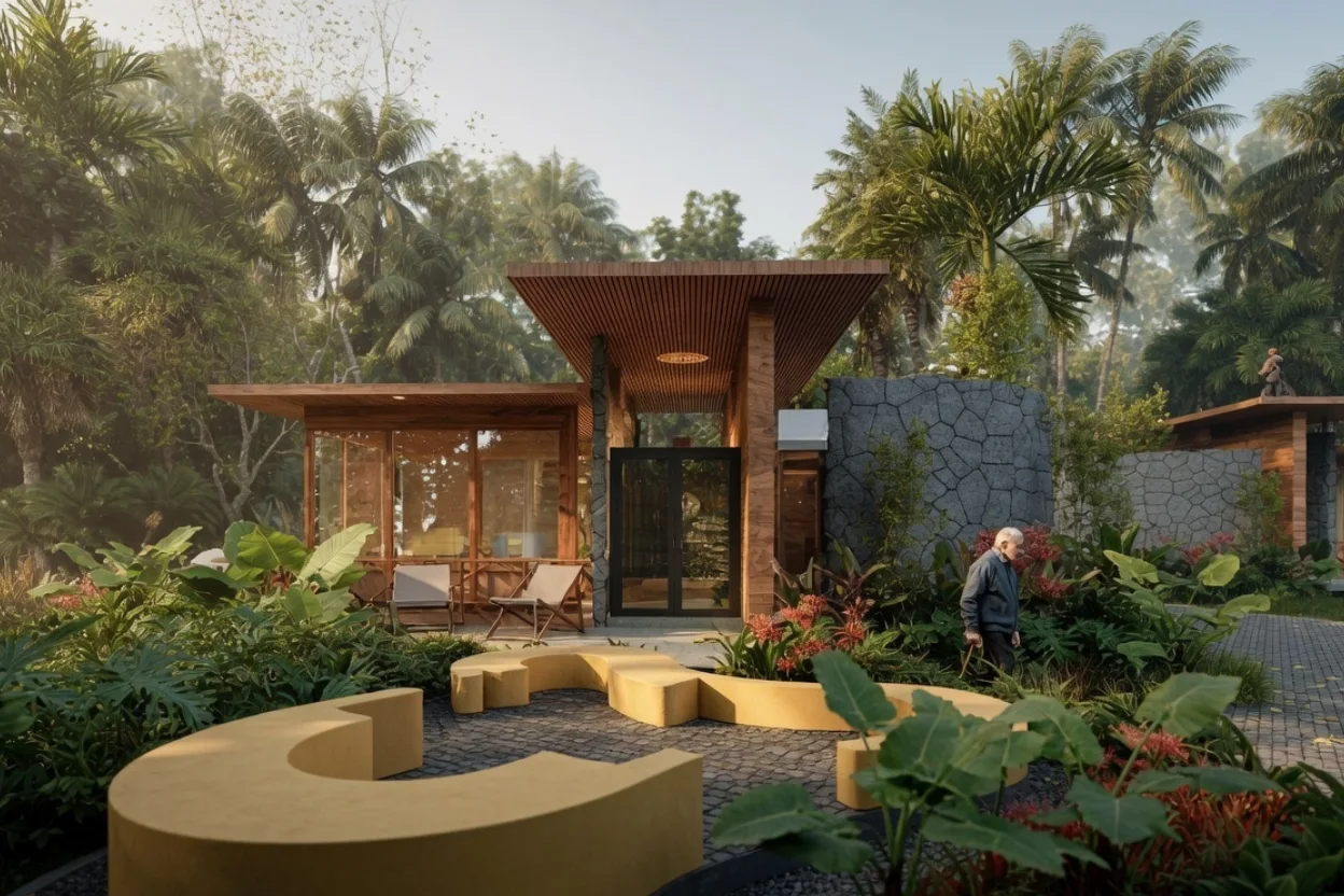 Ayana wellness therapy corridor