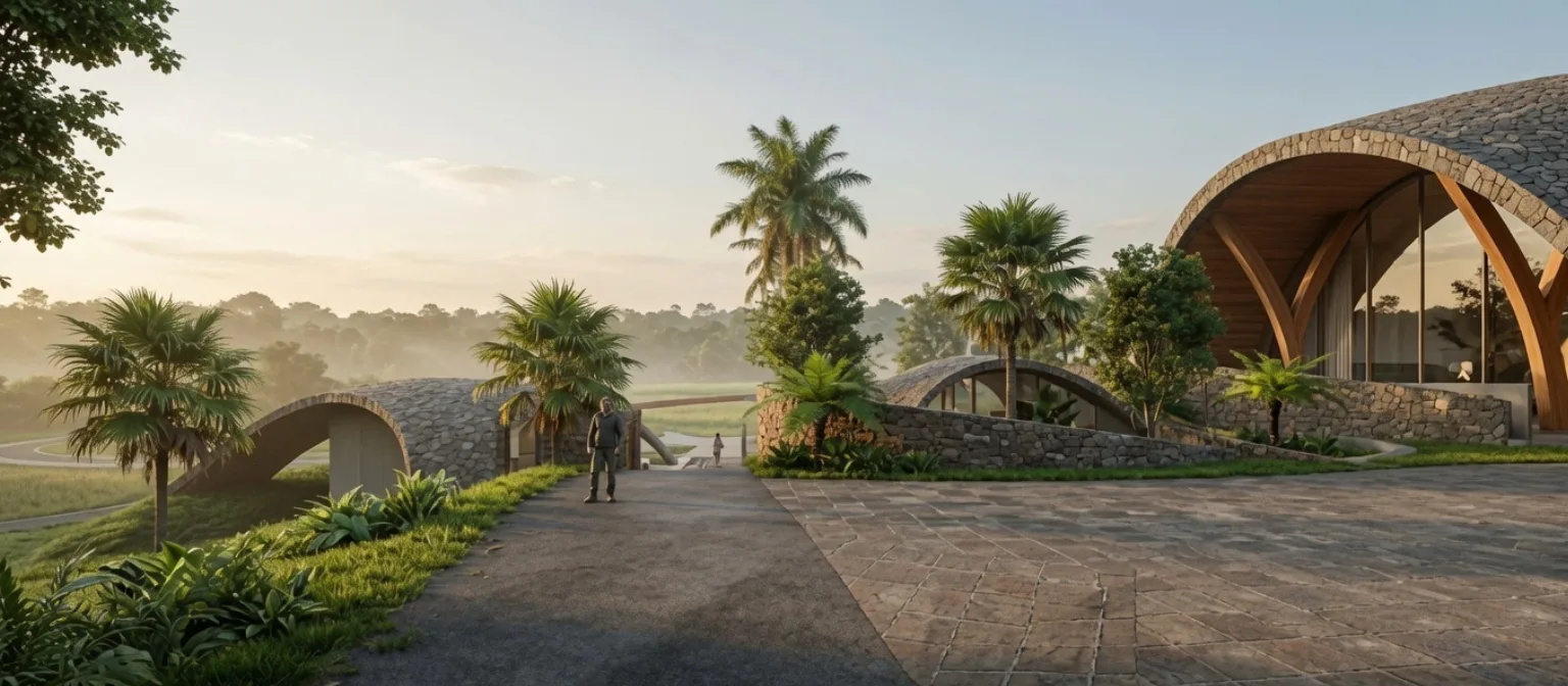 Ayana cottage view