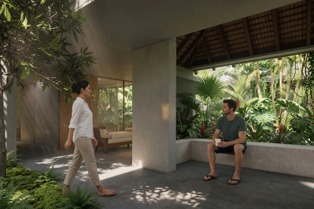 Ayana wellness entry path